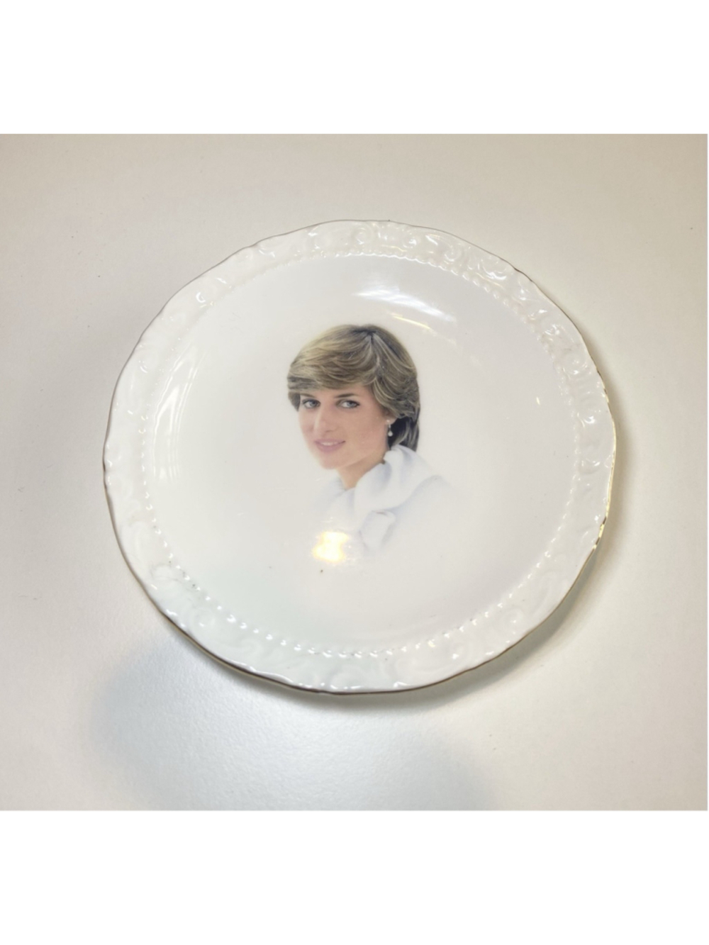 Vintage 1981 Royal Albert Bone China Lady Diana Spencer Portrait Plate England